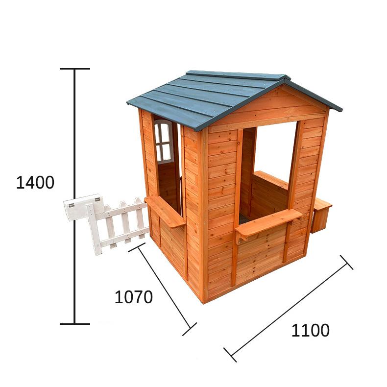 Presentazione del Wideway Wooden Playhouse