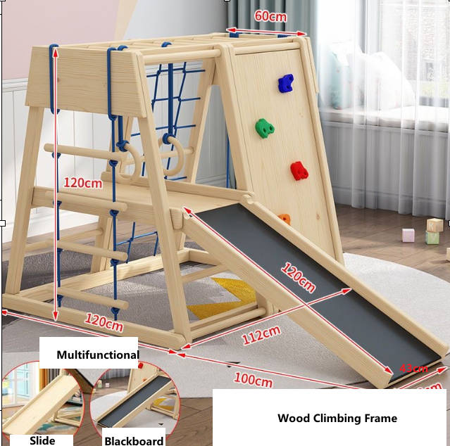 Cerchi un modo divertente per mantenere attivi i bambini? Prova una cornice di arrampicata!