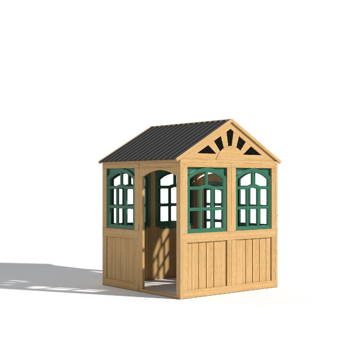 Cerchi un'affascinante serra in legno per elevare il tuo giardino?