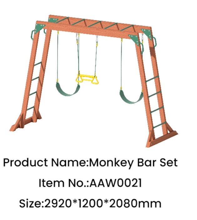 Nuovo Design Wooden Playground AAW0021